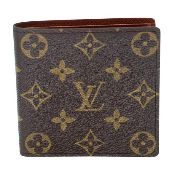 Louis Vuitton Monogram Canvas Leather LV Marco Bifold Wallet LV-0813N-0004 - Picture 1 of 9